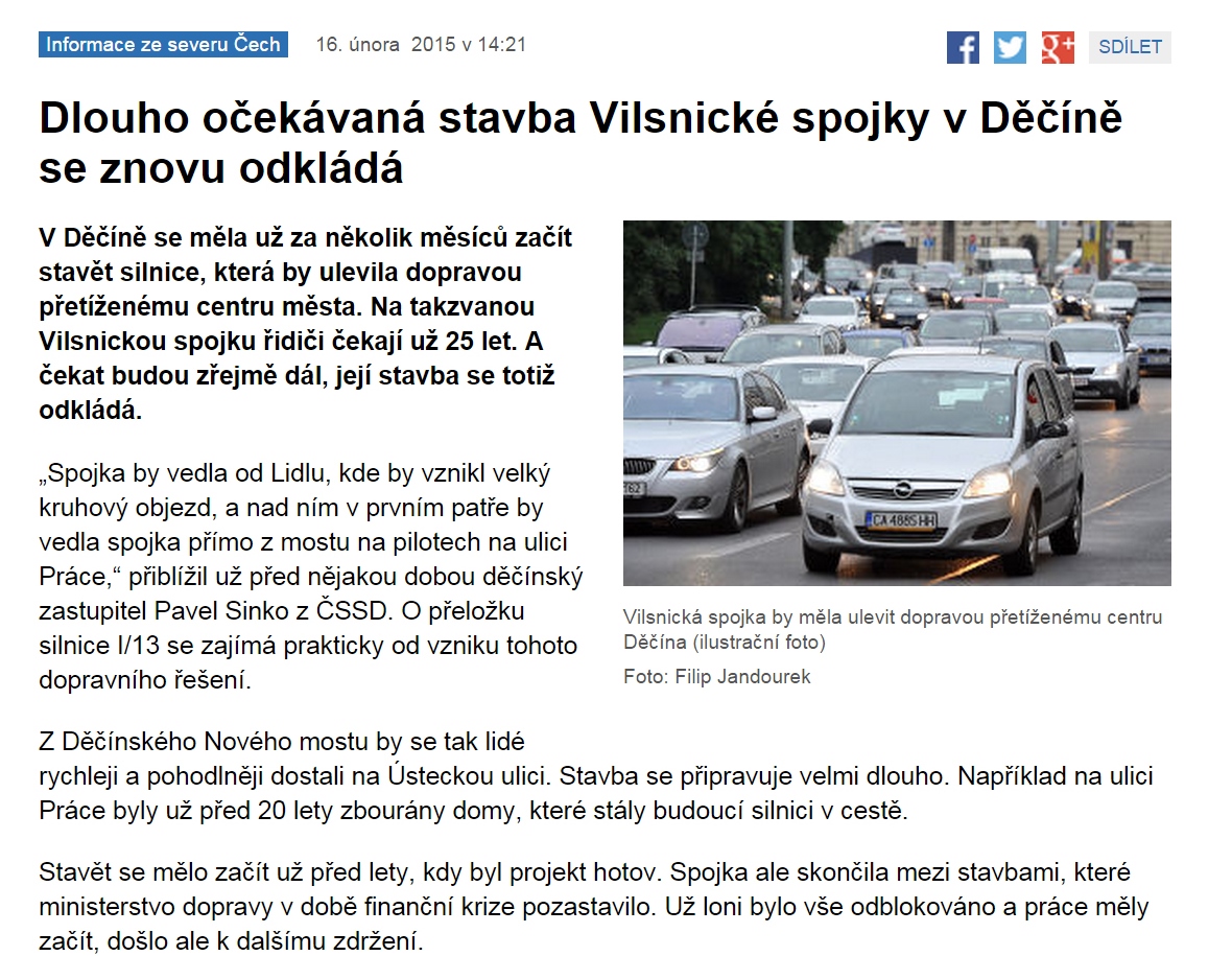 vilsnická spojka